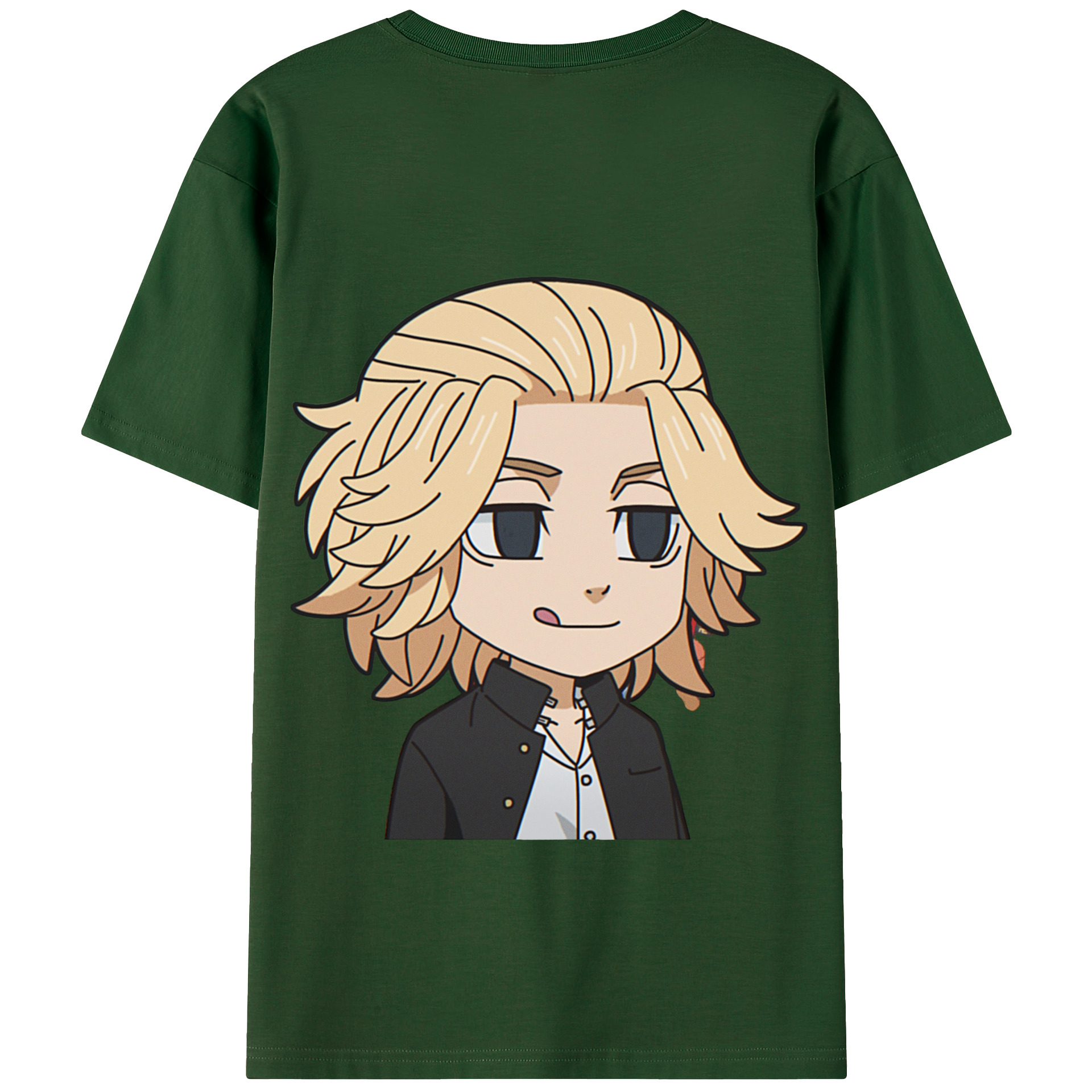 （画像用） 東京リベンジャーズ Tokyo Revengers 綿100％半袖Tシャツ（背面プリント）